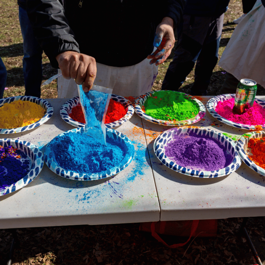 Colors ready for Holi